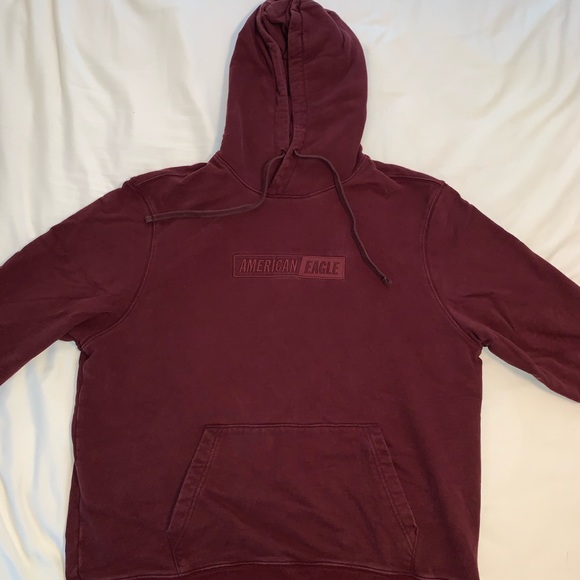 American Eagle Outfitters Other - Men’s American Eagle box logo hoodie // Size XL